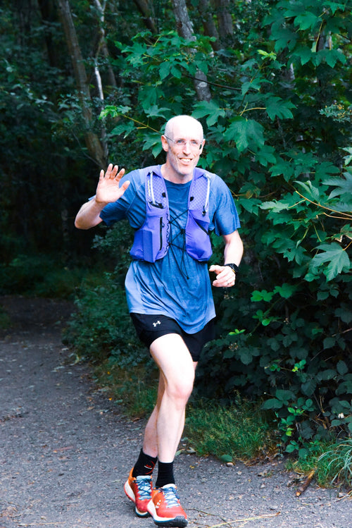 Family Run participant enjoying the course