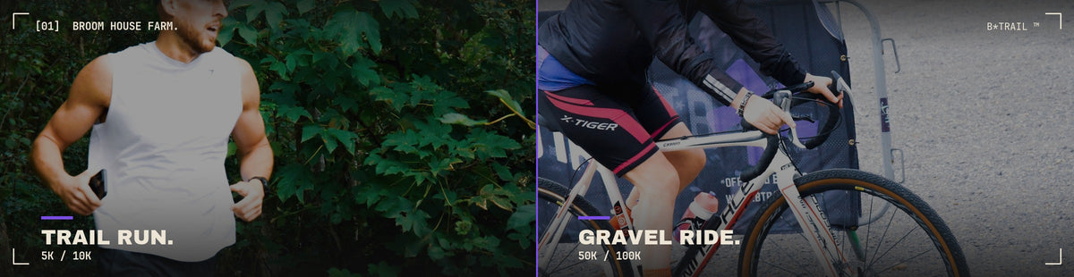 B*TRAIL event photography. Trail running and gravel riding.