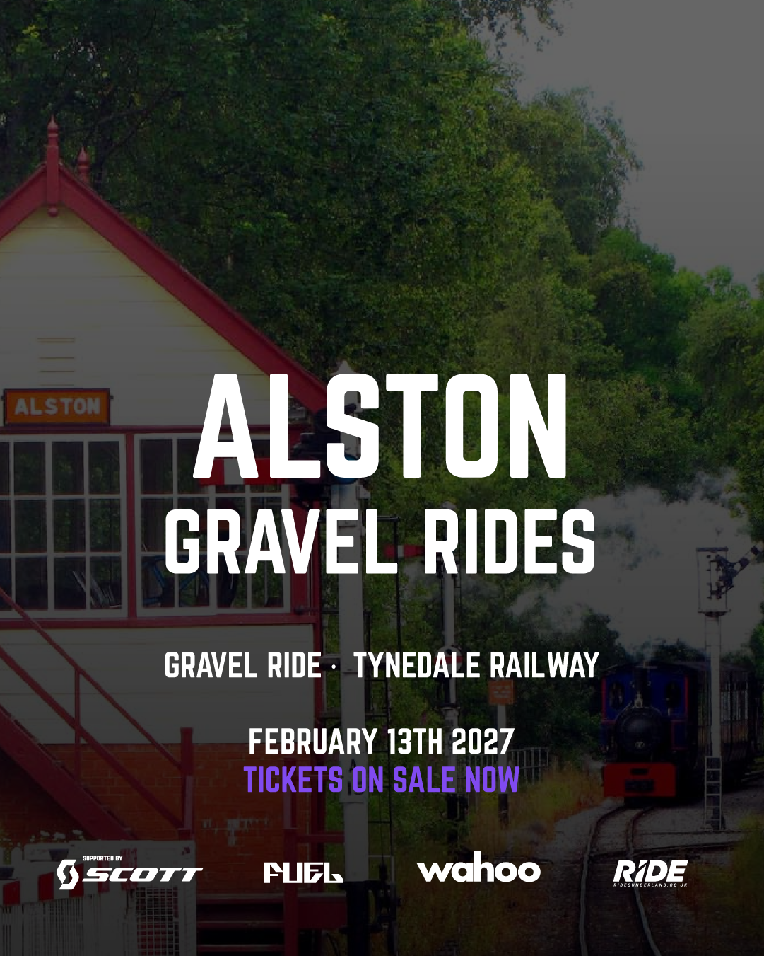 South Tynedale Railway - Gravel Rides 13th February 2027